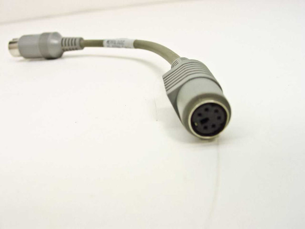Metrologic 45-45988 cable — close-up of 6-pin PS/2 mini-DIN female connector end