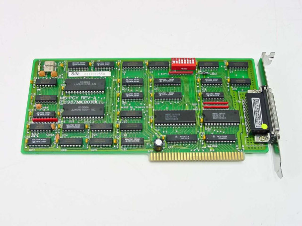 Microtek ISA 8 Bit DE-25 Serial Card MS-PCY Rev A