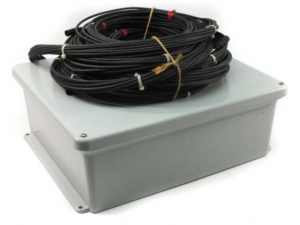 First Solar Combiner Box Fused with Wiring Harness 10 Wires MC3 Cable Connectors