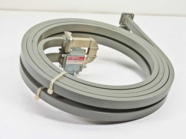 Micro-Coax 1001/998 WaveGuide Delay Line Ku Band 12.4~18.0GHz w/ MA K220 C