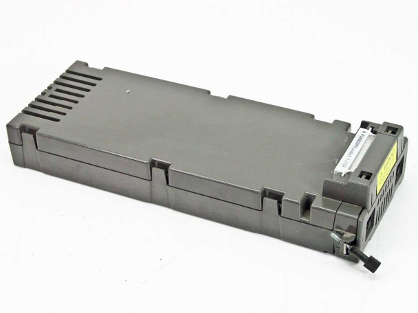 IBM 11F5712 RJ45 networking module – top and left side view showing gray plastic enclosure with ventilation ribs