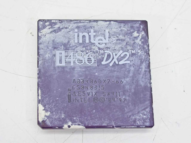 Intel 486DX2/66 Processor A80486DX2-66 (SX911)