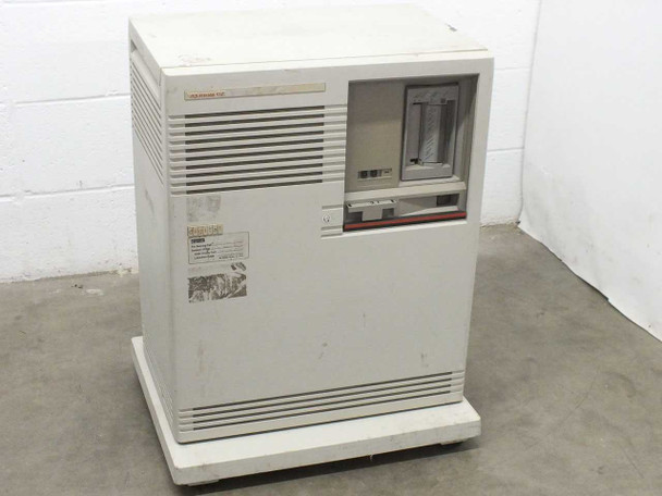 DEC Digital VS60S-A2 VAXStation 3520 tower workstation – front-left view showing drive bay and ventilation louvers