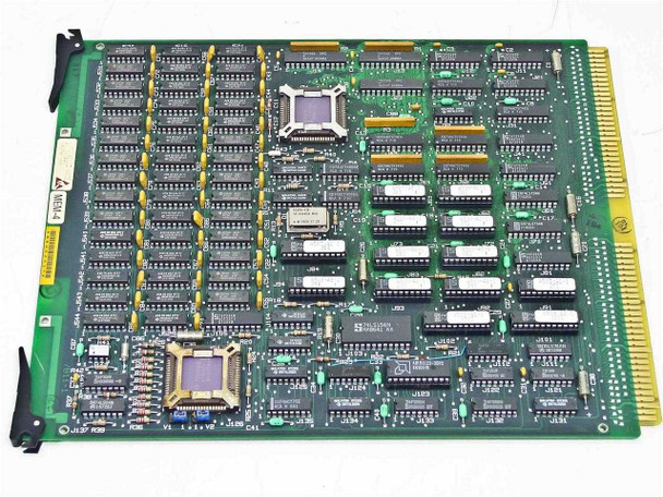 Siemens MEM-4 Memory Card S30810-Q1775-X — top-side component view showing ICs, DIP chips, and gold-finger edge connector