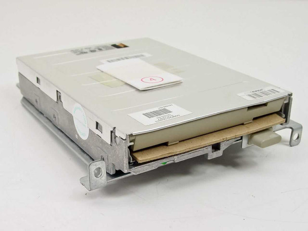 Compaq 141350-001 1.44MB 3.5-inch floppy disk drive OSDA-81F-U – top and front angled view showing drive bay and label