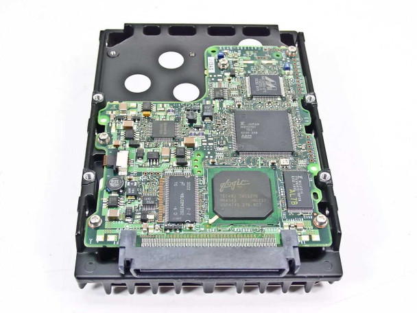Compaq SCSI hard drive PCB with Logic controller chip and drive electronics – bottom board view