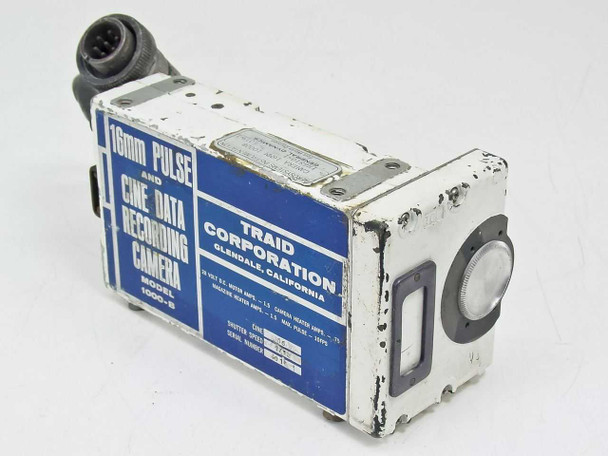 Traid Corp. 1000-B 16mm Pulse and Cine Data Recording Camera 1/32 Shutter Speed