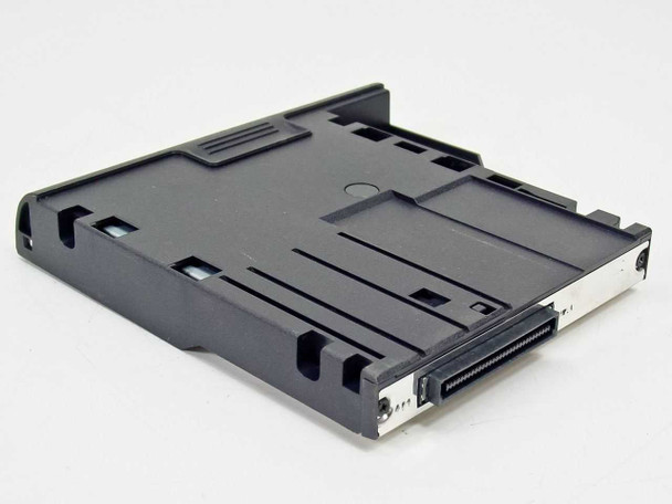 Dell 8U761 floppy drive module – top and rear angled view showing proprietary multi-pin laptop bay connector