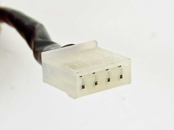 Sanyo Denki 103G770-3442 stepper motor – close-up of 4-pin connector on lead wire