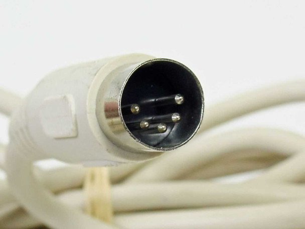 PS/2 cable male 5-pin DIN connector on MagTek 21080201 wedge reader cable