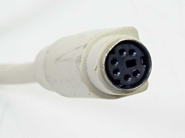 PS/2 cable female 6-pin mini-DIN connector on MagTek 21080201 wedge reader cable
