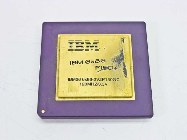 IBM IBM9314 120MHz CYRIX IBM26 6X86 P150+ CPU Processor with GOLD Fingers