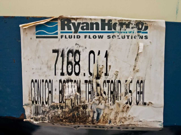 Ryan Herco 50 Gal Conical Drum w 24" Stand, Magnetic Pump, Water Filter Housing