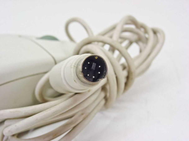 Microsoft IntelliMouse 98952 PS/2 Mini-DIN 6-pin connector close-up view