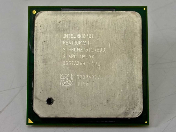 Intel SL6PC P4 2.4GHz CPU Processor Chip Socket 478 512KB 533MHz