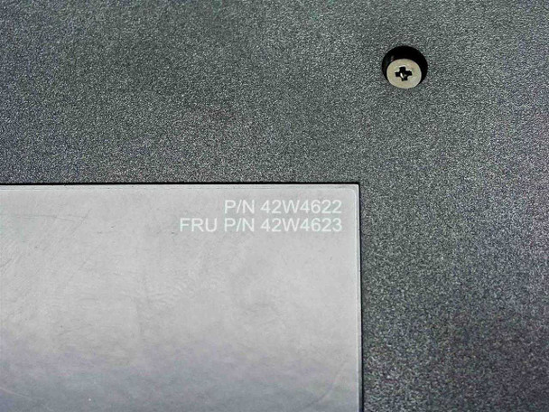 Lenovo ThinkPad Mini Dock bottom label showing P/N 42W4622 and FRU P/N 42W4623