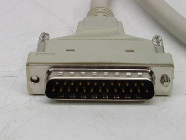 NEC 73499284 DB25 male 25-pin connector close-up view