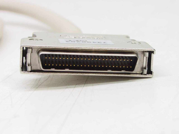 NEC 73499284 50-pin SCSI connector close-up showing pin array and Yamaichi housing