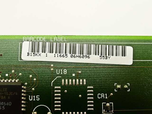 IBM 06H6096 riser card — close-up of barcode label showing part number 06H6096 and code B15KX