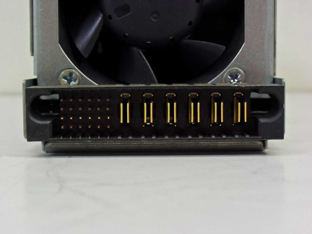 Dell GD419 700W server power supply — close-up of proprietary backplane gold-pin connector