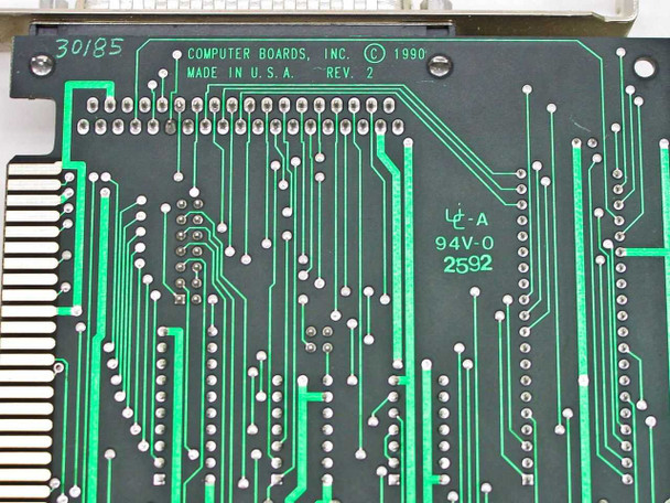 Computer Boards Inc. 94V-0 8-Bit ISA 36-Pin Serial Card - Vintage 1990