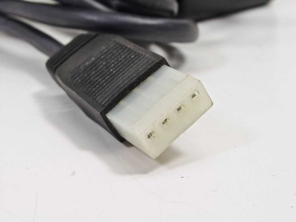 Ault 393-4024-T00A20 AC power supply — closeup of 4-pin Molex-style output connector
