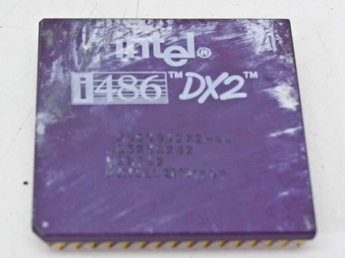 Intel SX762 486 DX2 CPU