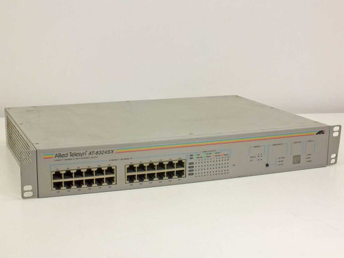 Switch Gigabit Ethernet Allied Telesyn AT-9724TS – 24 Ports – Occasion – Bon état
