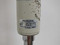 Patlite Blue Rotating beacon, pole mounted with Patlite SLP-V Signal Light Tower