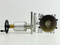 Precision 6" High Vacuum Valve Gate - Wafer Transport System 4" Overall Travel