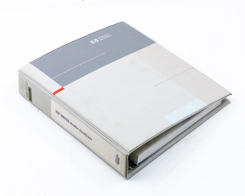 HP 8903B Audio Analyzer Operation & Calibration Manual | RecycledGoods.com