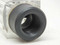 King Instrument 7511-2-1-2B04 7511 Acrylic Tube Air Flowmeter 8 SCFM 1/2" FNPT