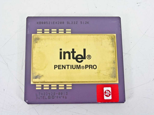Intel Pentium Pro 200MHz SL22A 512K Socket 8 CPU