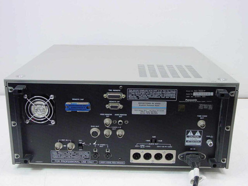 Panasonic　SVHS編集機AG-7650中古品の出品です。 Panasonic SVHS編集機AG-7650中古品の出品です。 Panasonic AG
