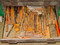 Cleveland Twist Drill Steel Toolbox w/ Many Bits