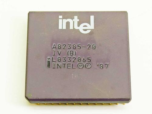 Intel 386 20 MHz 132-pin Controller Chip (A82385-20)