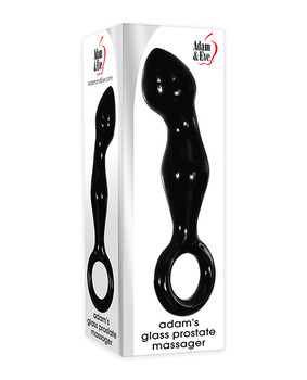 Adam & Eve Adam's Glass Prostate Massager - Black Adam & Eve Adam's Glass Prostate Massager - Black