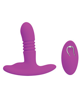 Pretty Love Heather Thrusting Butt Plug - Fuchsia Pretty Love Heather Thrusting Butt Plug - Fuchsia