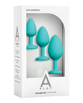 A Play Trainer Set - Teal Set Of 3 A Play Trainer Set - Teal Set Of 3