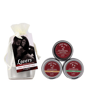 Earthly Body 2023 Valentine 3 In 1 Candle Trio Gift - 2 Oz Asst. Scents Earthly Body 2023 Valentine 3 In 1 Candle Trio Gift - 2 Oz Asst. Scents