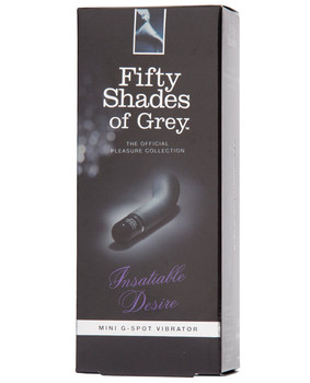 Fifty Shades Of Grey Insatiable Desire Mini G-spot Vibrator Fifty Shades Of Grey Insatiable Desire Mini G-spot Vibrator