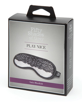 Fifty Shades Of Grey Play Nice Satin & Lace Blindfold Fifty Shades Of Grey Play Nice Satin & Lace Blindfold