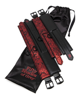 Fifty Shades Of Grey Sweet Anticipation Under Mattress Restraint Set Fifty Shades Of Grey Sweet Anticipation Under Mattress Restraint Set