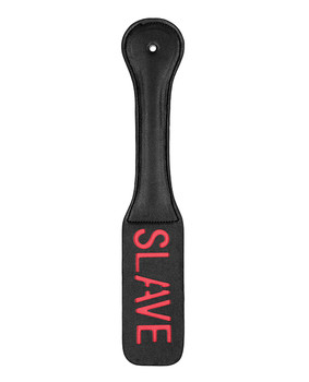 Shots Ouch Slave Paddle - Black Shots Ouch Slave Paddle - Black