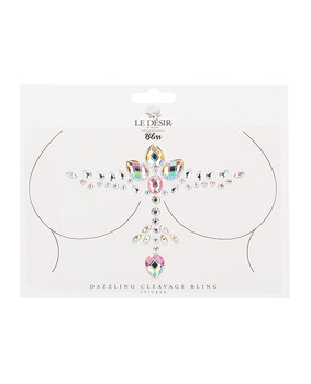 Shots Bliss Dazzling Cleavage Bling Sticker O/s
