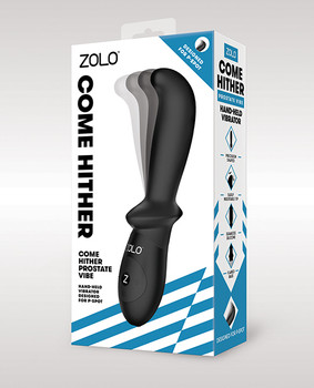 Zolo Come Hither Prostate Vibe - Black Zolo Come Hither Prostate Vibe - Black
