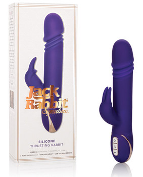Jack Rabbit Signature Silicone Thrusting Rabbits - Purple Jack Rabbit Signature Silicone Thrusting Rabbits - Purple