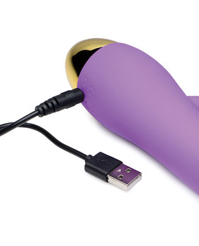 Inmi 10x Come Hither G-focus Silicone Vibrator - Purple Inmi 10x Come Hither G-focus Silicone Vibrator - Purple