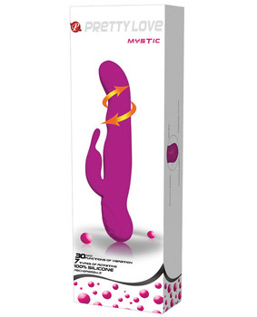 Pretty Love Mystic Rechargeable Rabbit - 30 Function Fuchsia Pretty Love Mystic Rechargeable Rabbit - 30 Function Fuchsia
