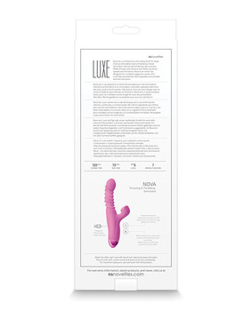 Luxe Nova Thrusting & Throbbing Stimulator Luxe Nova Thrusting & Throbbing Stimulator